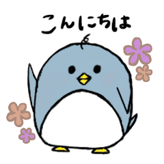 Penguin sticker sakana