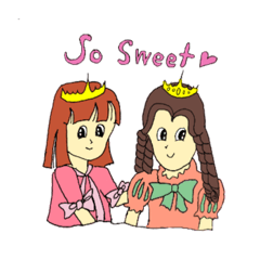 Princess Miyuki and Princess Kaori
