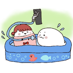 とりたま家族ー夏 Lineクリエイターズスタンプ Stamplist