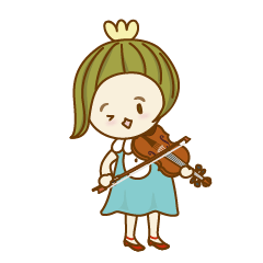 Violin and girl