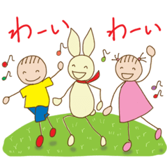 Rabbit and two friend