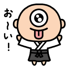 Sticker of Yokai "Japanese folk monster"