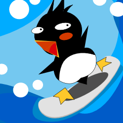 Penguin junior in Summer