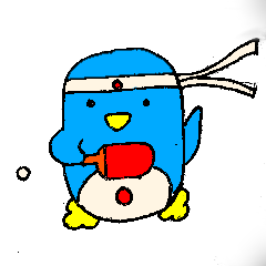 table tennis penguin : nippen-kun No.2