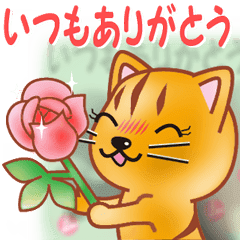 Cat Is Jumping Out From The Frame 2 Line Stickers Line Store