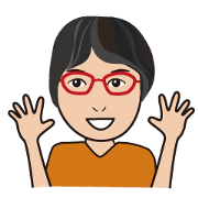 Woman with glasses