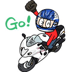 オートバイ Vol 2 Line スタンプ Line Store オートバイ Vol 2 Line スタンプ Line Store