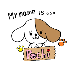 Smart dog Pochi