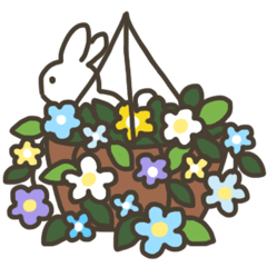 Cute flowers(wreath,vases,gardening)