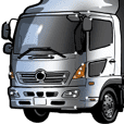 車(トラック業務1)クルマバイクシリーズ