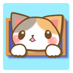Sticker of Mischievous cat2