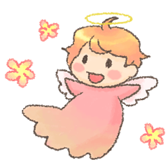 Fluffy Angel Boy