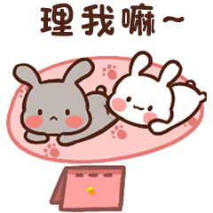Daily life of glutinous rice rabbit