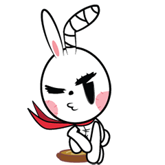 Chuckling-bad rabbit
