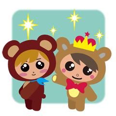 Lovely Bear & Prince Bear