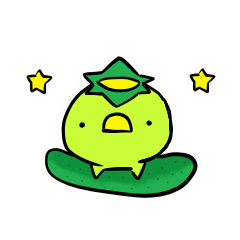 Kappa And Cucumber Line Stickers Line Store