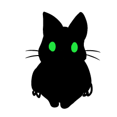 Scary monster cat