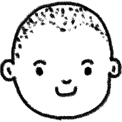 Little boy enjoys his life