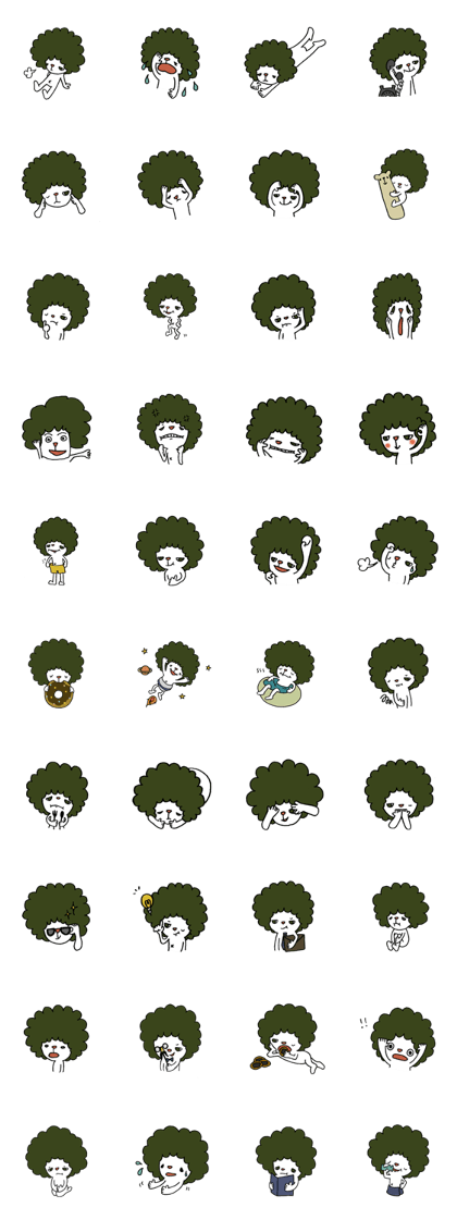Afro man !