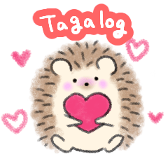 Lovely hedgehog everyday life. (Tagalog)