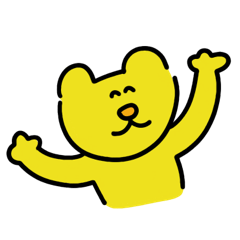 Happy Yellow Lion