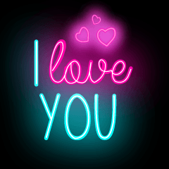 Neon Words!