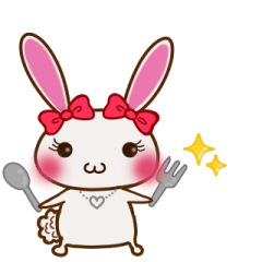 cute Fashionable Baby rabbit Honorific