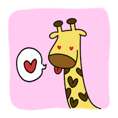 Cute Giraffe Stickers