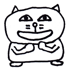 Nantaka's cat sticker