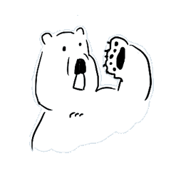 Cute Polar Bear Sticker