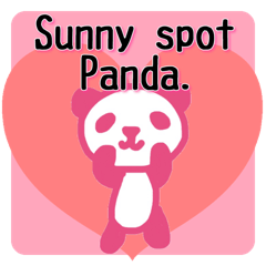 Panda stickers.  -English ver-