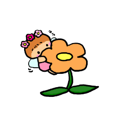 Popochan of the fairy of the flower
