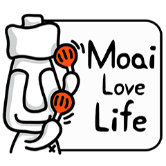 モアイ像 人生 Line スタンプ Line Store