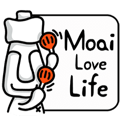 モアイ像 人生 Line スタンプ Line Store モアイ像 人生 Line スタンプ Line Store