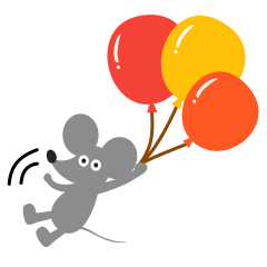 simple mouse  Sticker