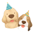 Let's celebrate with doggies!