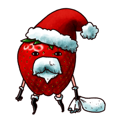Strawberry Santa