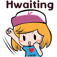 Korea KPOP Fan Girl – LINE stickers  LINE STORE