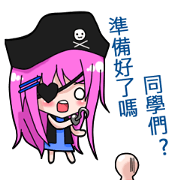 The purple hair girl's one day