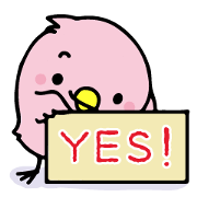 A pink chick