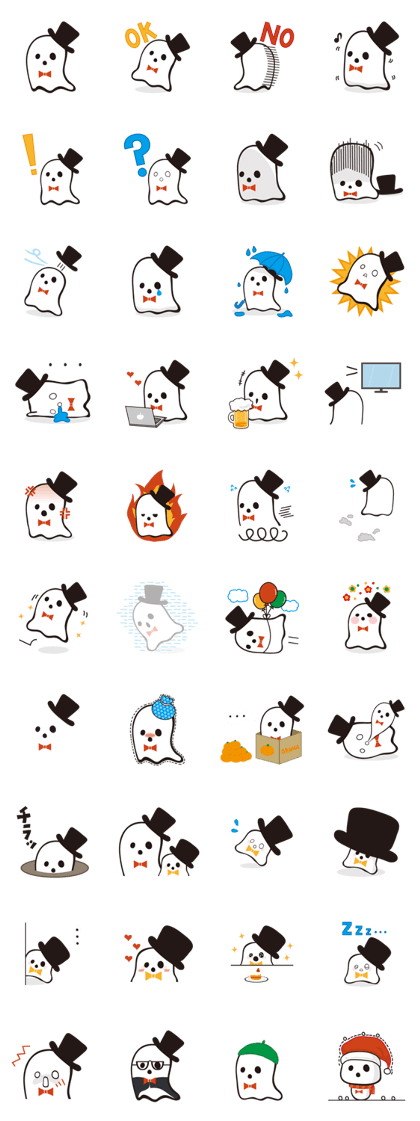 Fashionable ghost