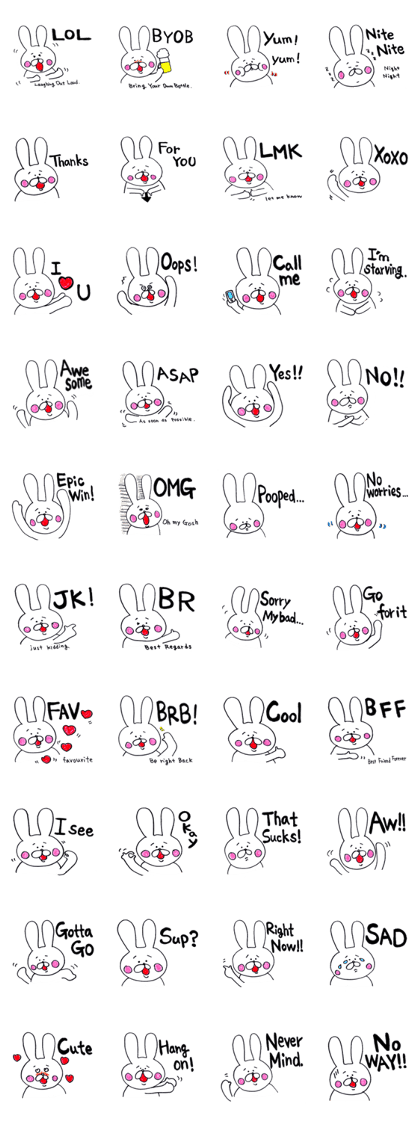 rabbit name USA (english ver.)