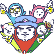 Stickers for singles party Motetainger