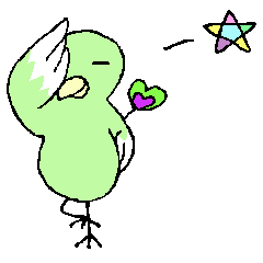 carrying happiness bird "TORINO HAROW"