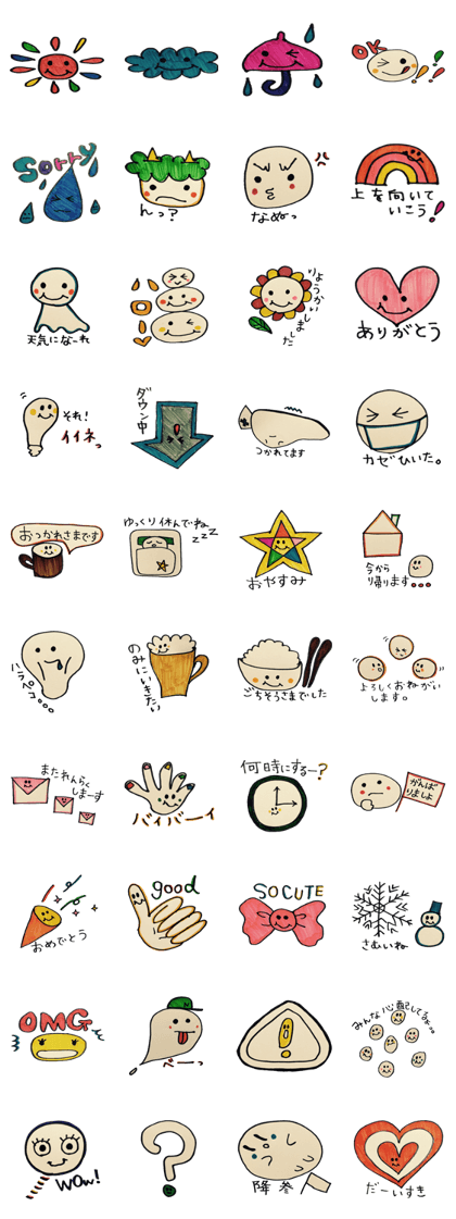 cute pop Sticker