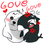 Cartoon seal v.0001