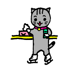 Figure Skater Cat