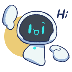 AI Robot saying Hi!