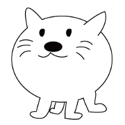Only a face is mew.