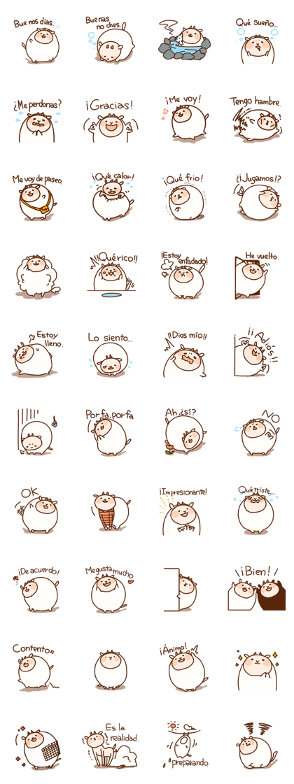 Sheep you that hair was soft [ESP]